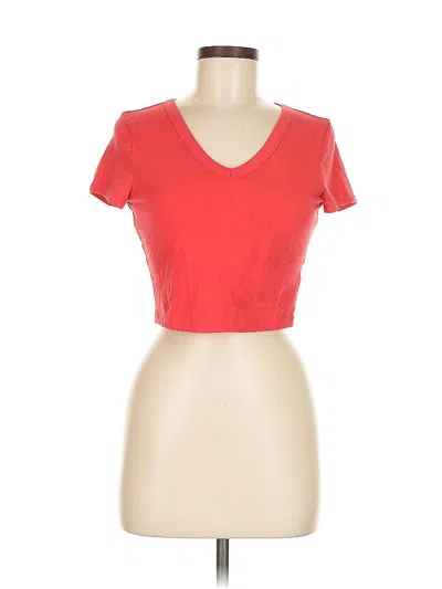 Pre-owned Wild Fable Short Sleeve T-shirt In Red