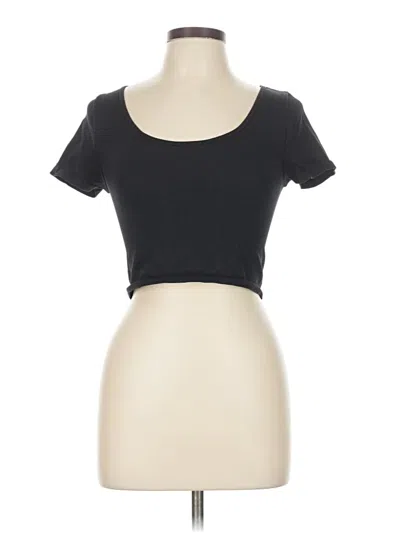 Pre-owned Wild Fable Short Sleeve T-shirt In Black