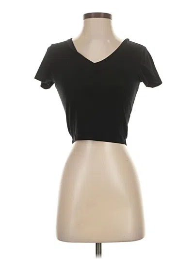 Pre-owned Wild Fable Short Sleeve T-shirt In Black