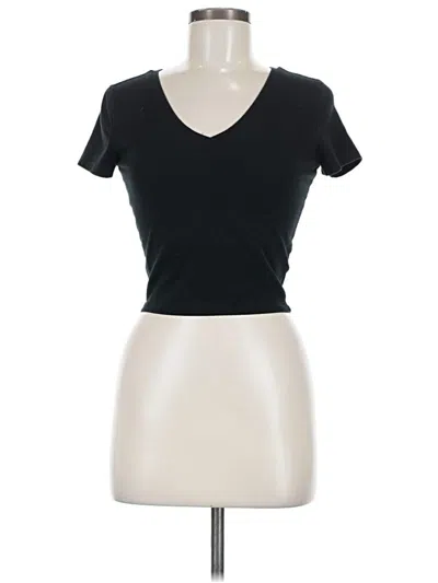 Pre-owned Wild Fable Short Sleeve T-shirt In Black