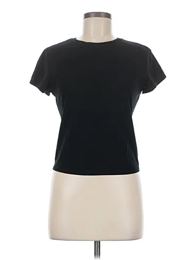 Pre-owned Wild Fable Short Sleeve T-shirt In Black