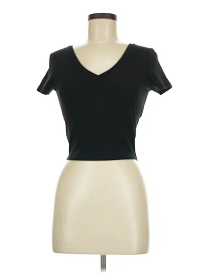 Pre-owned Wild Fable Short Sleeve T-shirt In Black