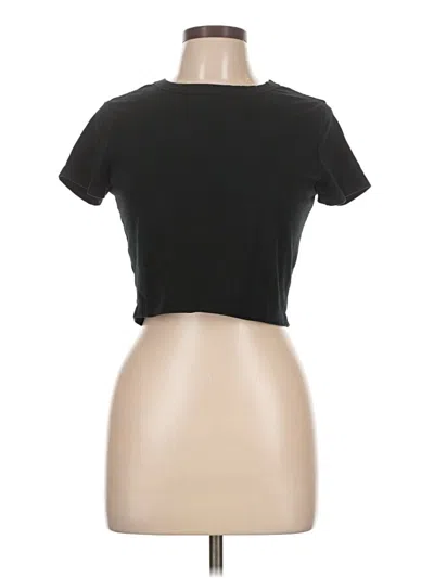 Pre-owned Wild Fable Short Sleeve T-shirt In Black