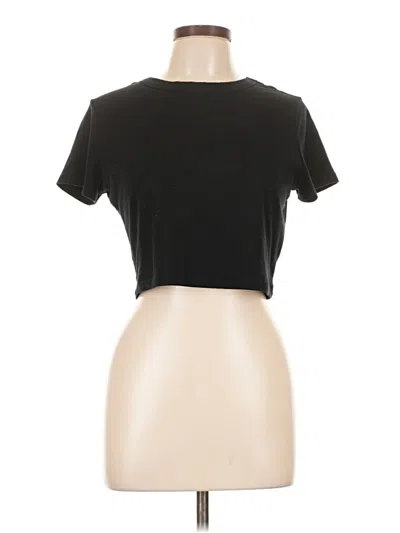 Pre-owned Wild Fable Short Sleeve T-shirt In Black