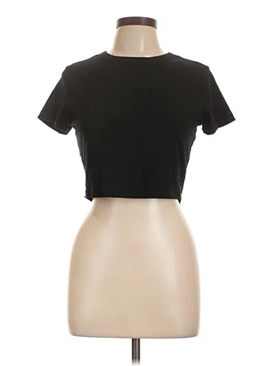 Pre-owned Wild Fable Short Sleeve T-shirt In Black