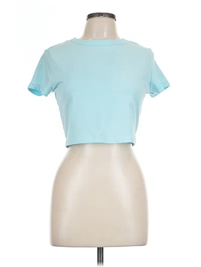 Pre-owned Wild Fable Short Sleeve T-shirt In Blue