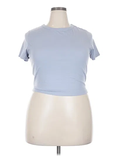 Pre-owned Wild Fable Short Sleeve T-shirt In Blue