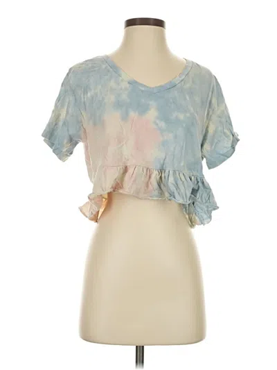 Pre-owned Wild Fable Short Sleeve T-shirt In Blue