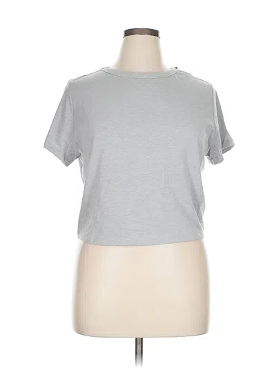 Pre-owned Wild Fable Short Sleeve T-shirt In Gray