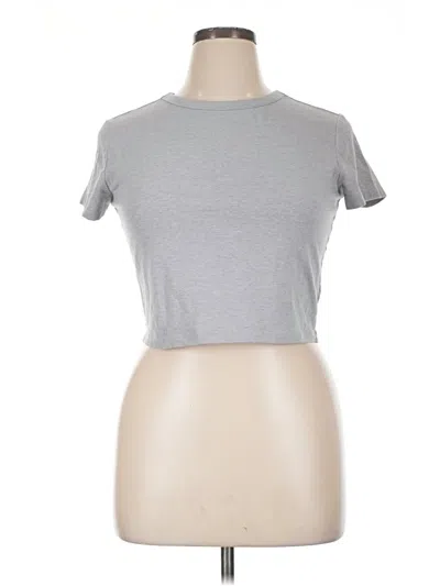 Pre-owned Wild Fable Short Sleeve T-shirt In Gray