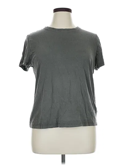 Pre-owned Wild Fable Short Sleeve T-shirt In Gray