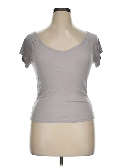 Pre-owned Wild Fable Short Sleeve T-shirt In Gray
