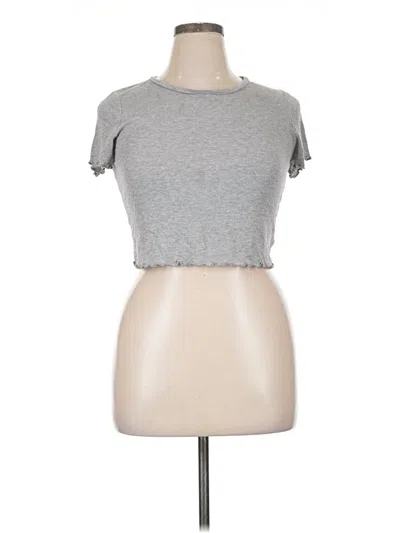 Pre-owned Wild Fable Short Sleeve T-shirt In Gray