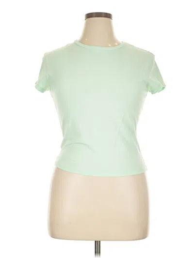 Pre-owned Wild Fable Short Sleeve T-shirt In Green