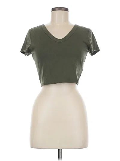 Pre-owned Wild Fable Short Sleeve T-shirt In Green