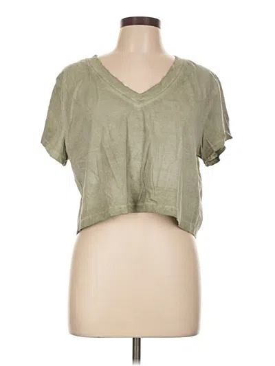 Pre-owned Wild Fable Short Sleeve T-shirt In Green