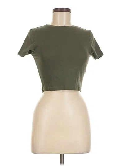 Pre-owned Wild Fable Short Sleeve T-shirt In Green
