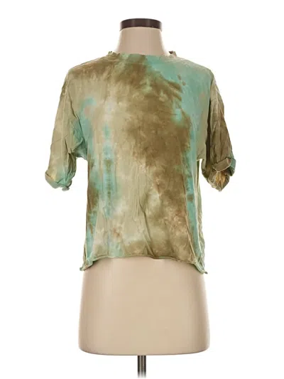 Pre-owned Wild Fable Short Sleeve T-shirt In Green