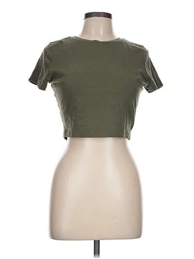 Pre-owned Wild Fable Short Sleeve T-shirt In Green
