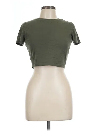 Pre-owned Wild Fable Short Sleeve T-shirt In Green