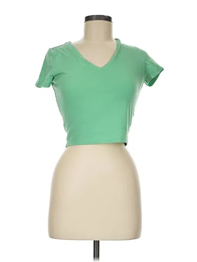 Pre-owned Wild Fable Short Sleeve T-shirt In Green