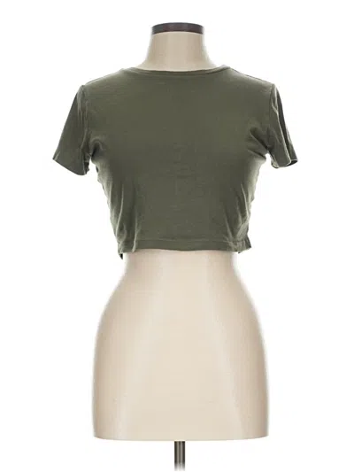 Pre-owned Wild Fable Short Sleeve T-shirt In Green