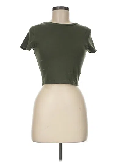 Pre-owned Wild Fable Short Sleeve T-shirt In Green