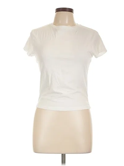 Pre-owned Wild Fable Short Sleeve T-shirt In Ivory