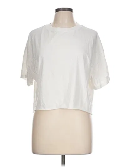 Pre-owned Wild Fable Short Sleeve T-shirt In Ivory
