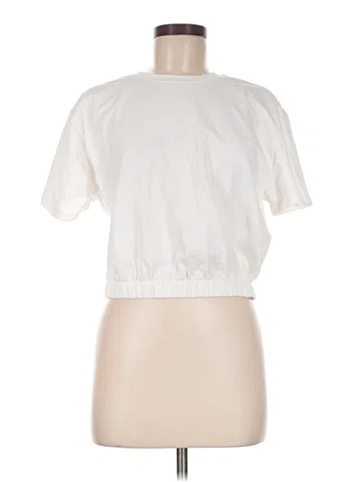 Pre-owned Wild Fable Short Sleeve T-shirt In Ivory