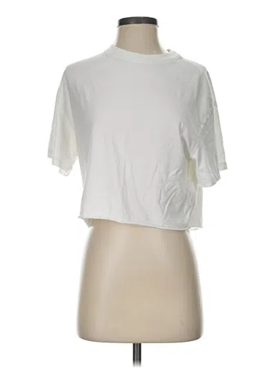 Pre-owned Wild Fable Short Sleeve T-shirt In Ivory