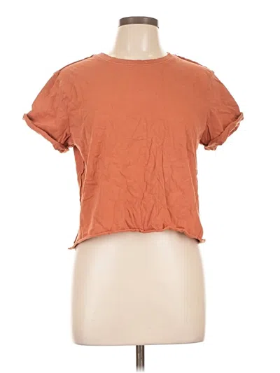 Pre-owned Wild Fable Short Sleeve T-shirt In Orange