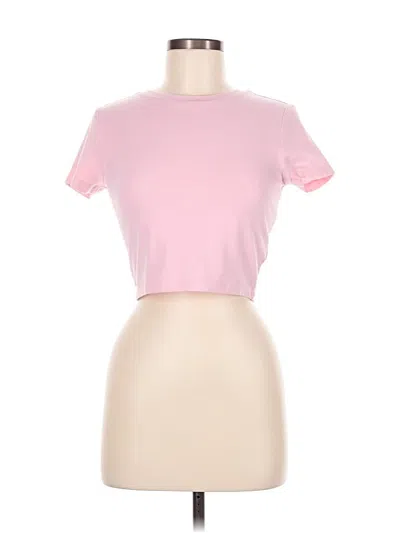 Pre-owned Wild Fable Short Sleeve T-shirt In Pink