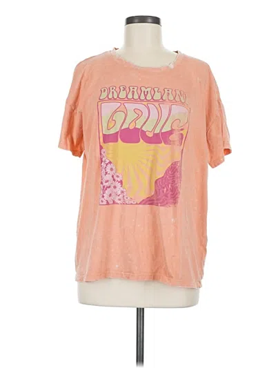 Pre-owned Wild Fable Short Sleeve T-shirt In Pink