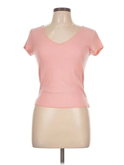 Pre-owned Wild Fable Short Sleeve T-shirt In Pink