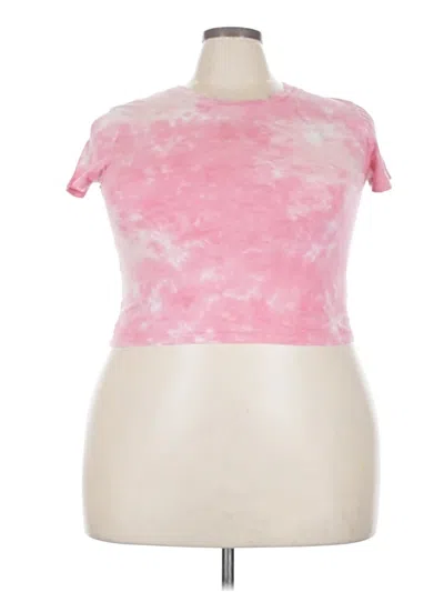 Pre-owned Wild Fable Short Sleeve T-shirt In Pink