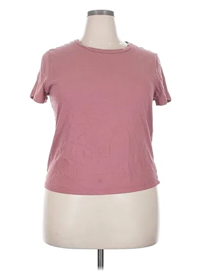 Pre-owned Wild Fable Short Sleeve T-shirt In Pink