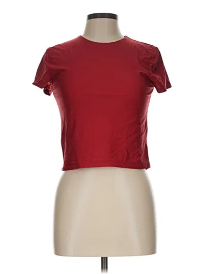 Pre-owned Wild Fable Short Sleeve T-shirt In Red