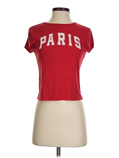 Pre-owned Wild Fable Short Sleeve T-shirt In Red