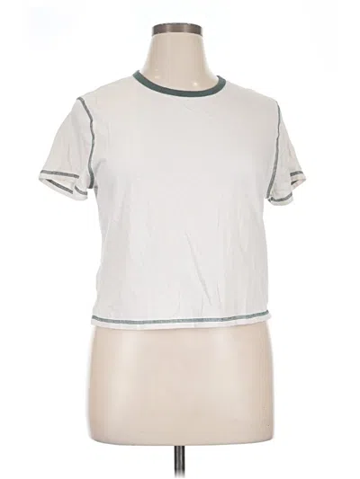 Pre-owned Wild Fable Short Sleeve T-shirt In Silver