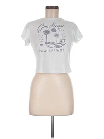 Pre-owned Wild Fable Short Sleeve T-shirt In Silver