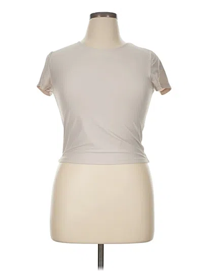 Pre-owned Wild Fable Short Sleeve T-shirt In Tan