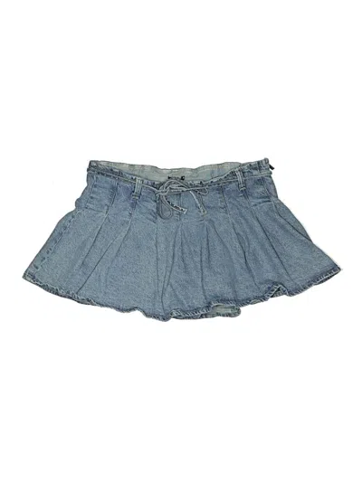 Pre-owned Wild Fable Skort In Blue
