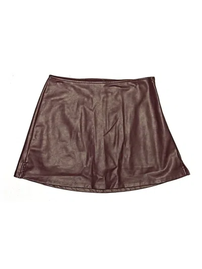 Pre-owned Wild Fable Skort In Brown