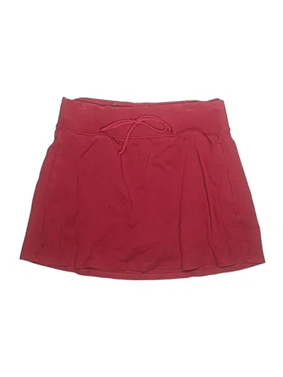 Pre-owned Wild Fable Skort In Burgundy