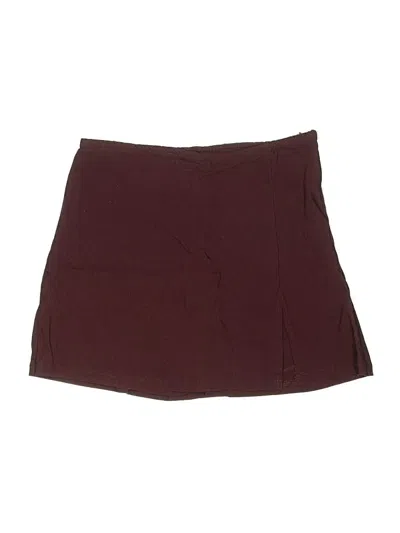 Pre-owned Wild Fable Skort In Burgundy