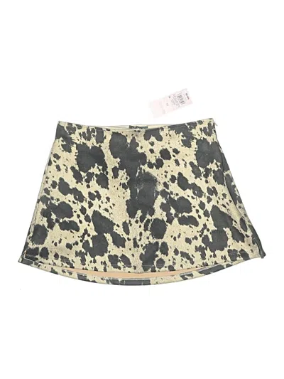 Wild Fable Skort In Gold