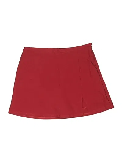 Pre-owned Wild Fable Skort In Red