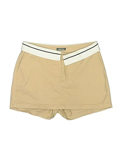 Pre-owned Wild Fable Skort In Tan
