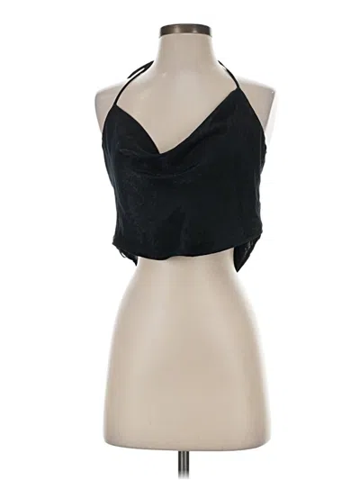 Pre-owned Wild Fable Sleeveless Blouse In Black